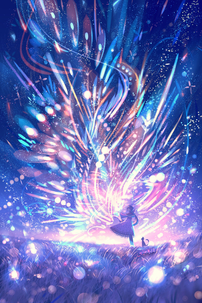 This is a pixiv picture whose title is 心燿のロンド.