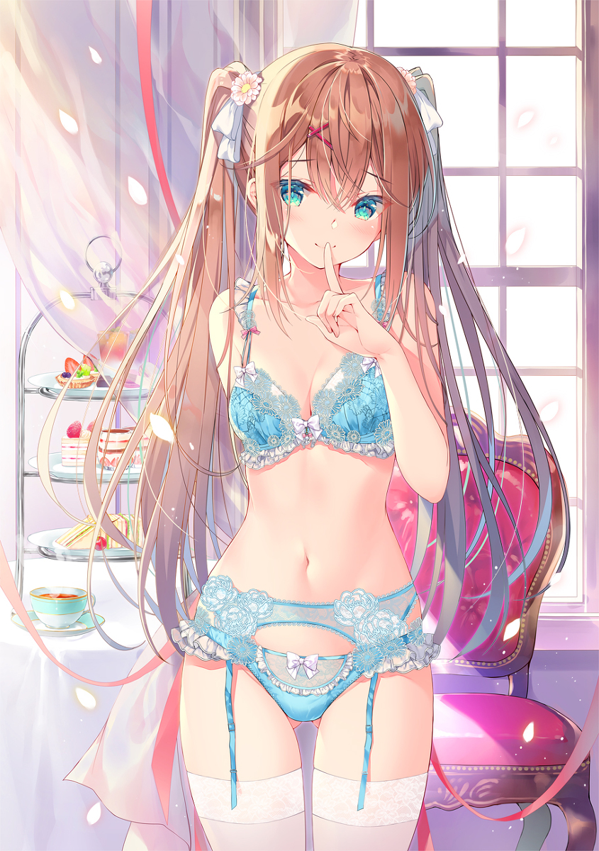 This is a pixiv picture whose title is 秘密のティーパーティ.
