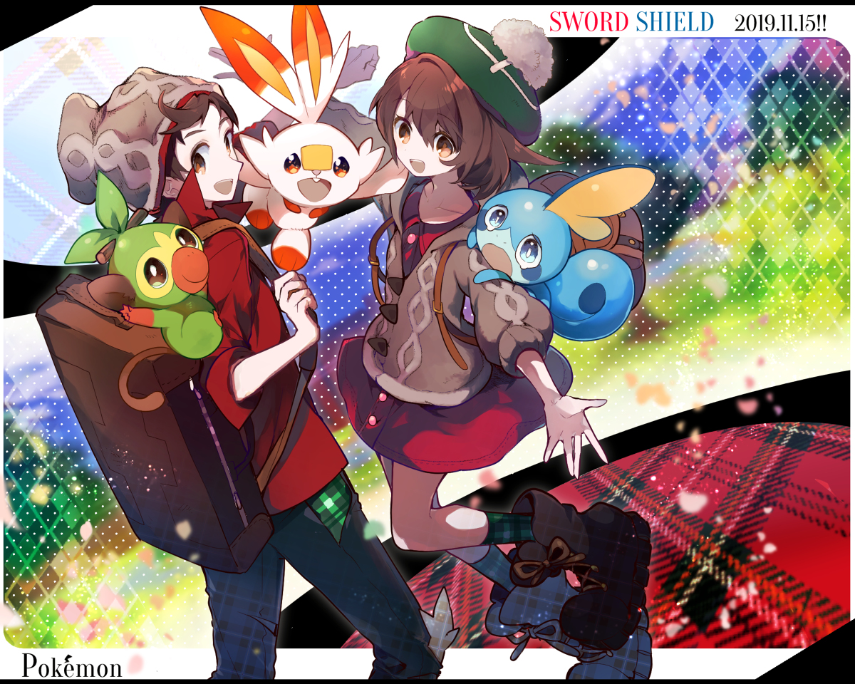 This is a pixiv picture whose title is ガラルの旅へ.