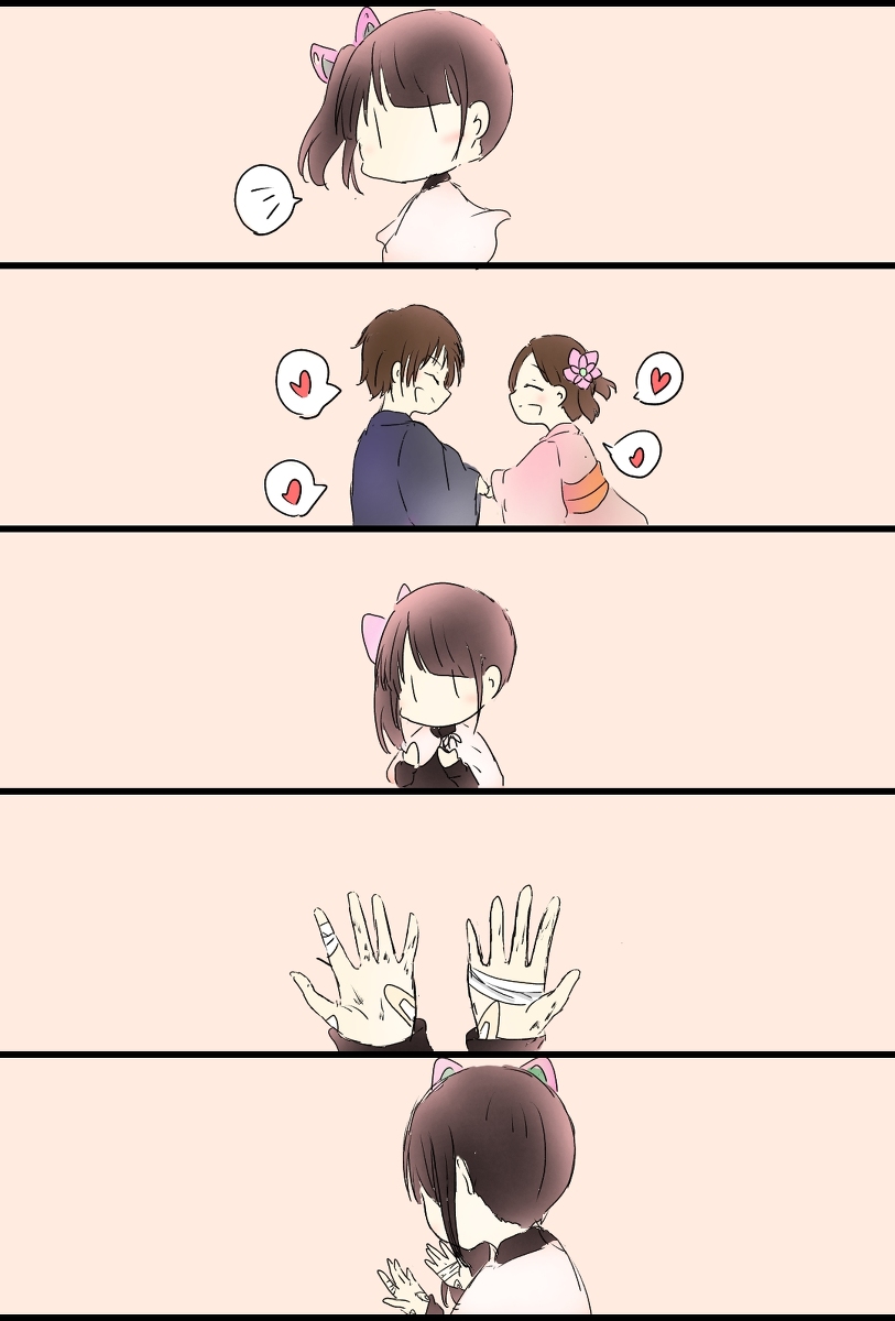 This is a pixiv picture whose title is ｢  傷の数は人を守った数  ｣.