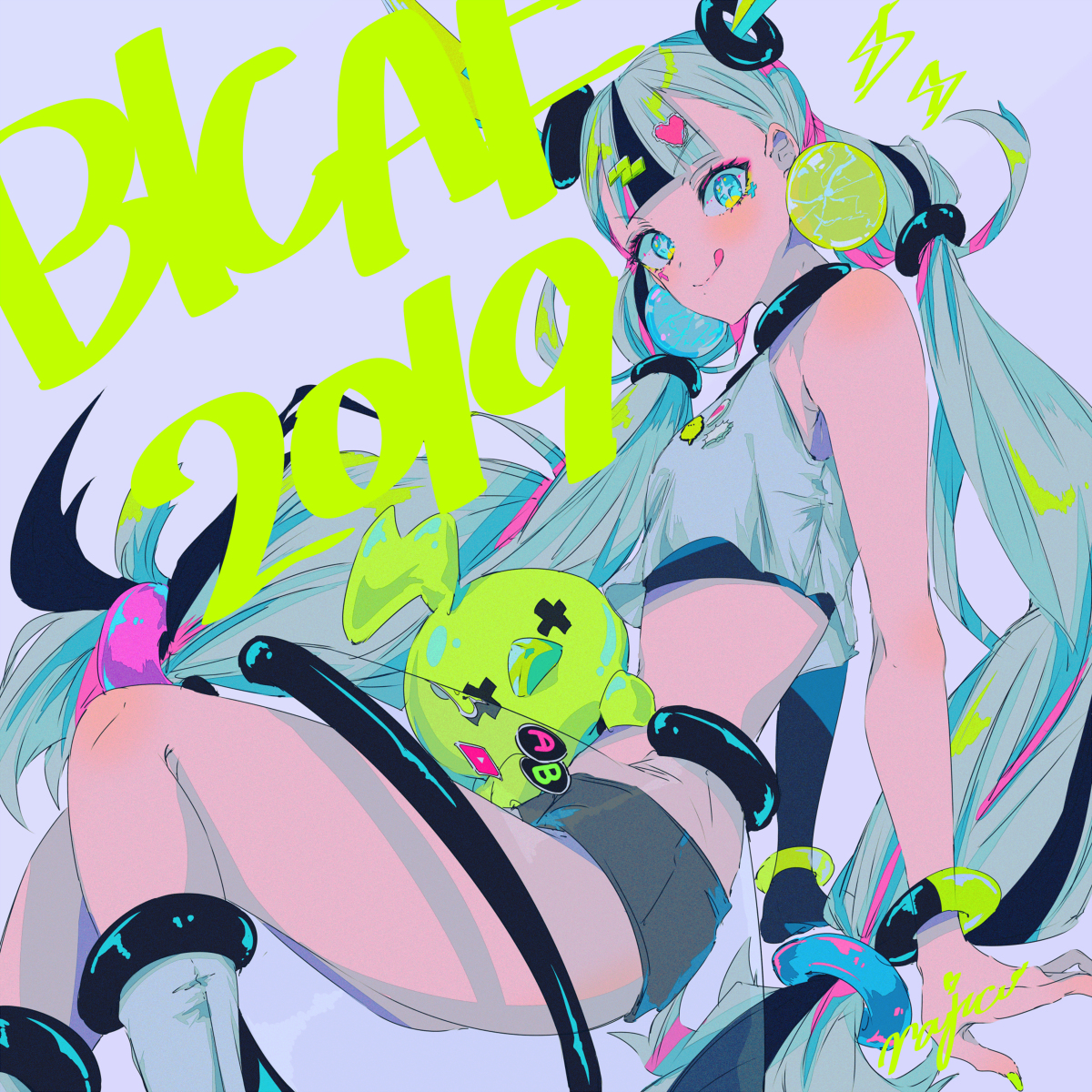 This is a pixiv picture whose title is BICAF2019.