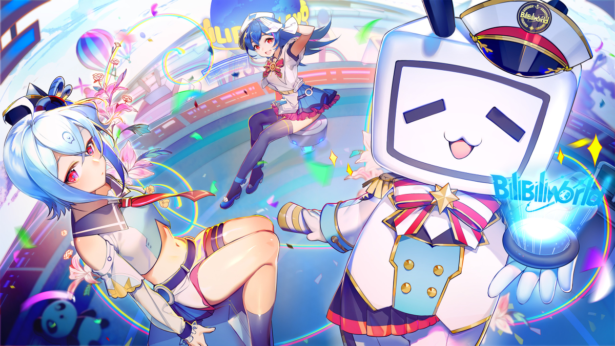 This is a pixiv picture whose title is - Bilibili -.