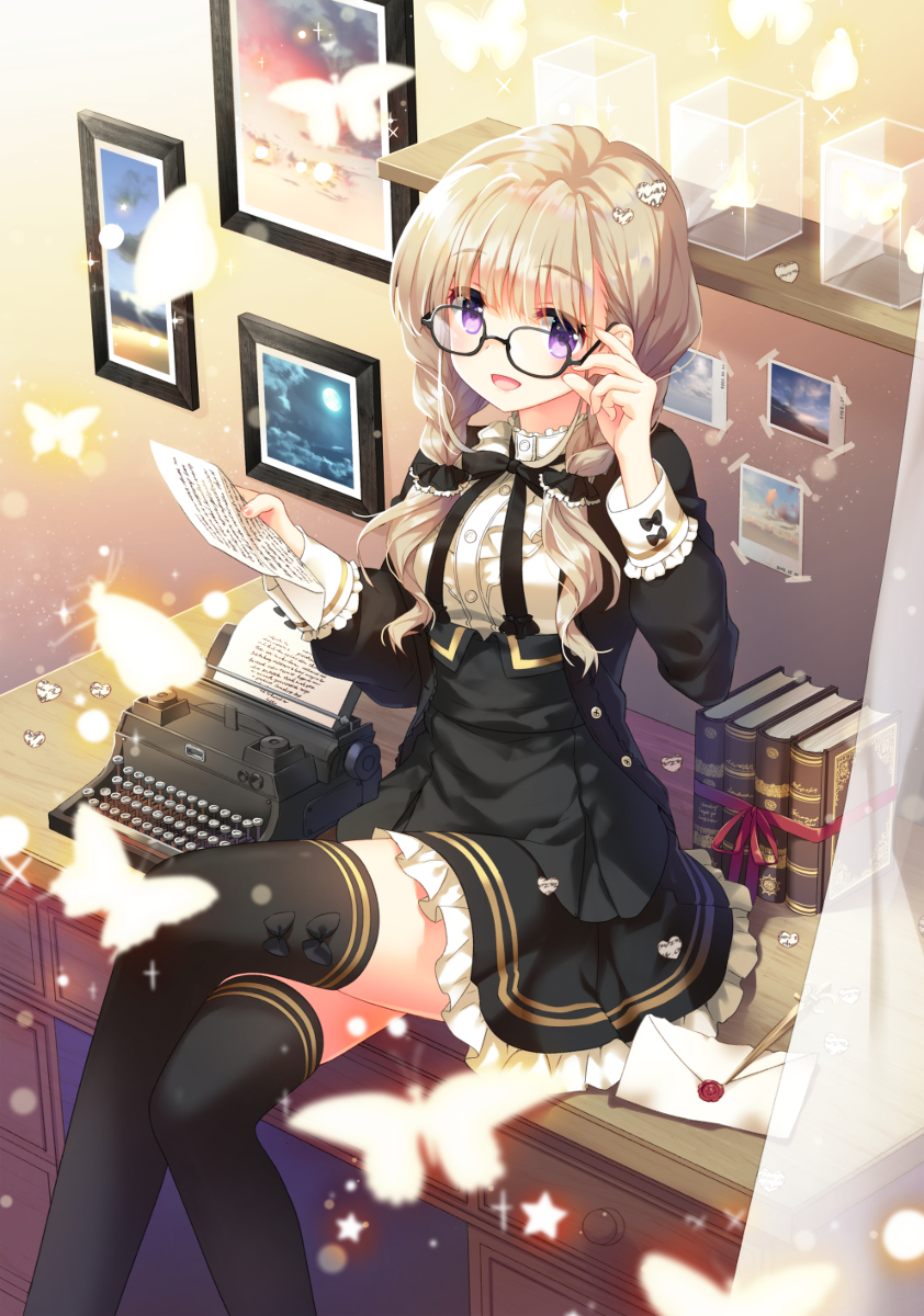 This is a pixiv picture whose title is 🦋.