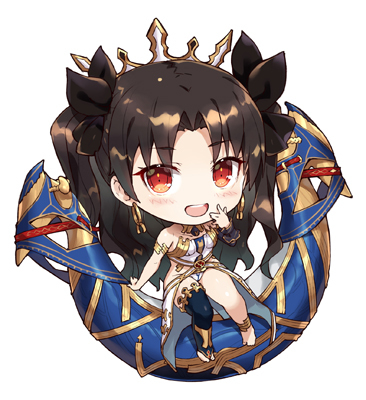 This is a pixiv picture whose title is C97アクリルキーホルダー　イシュタル.