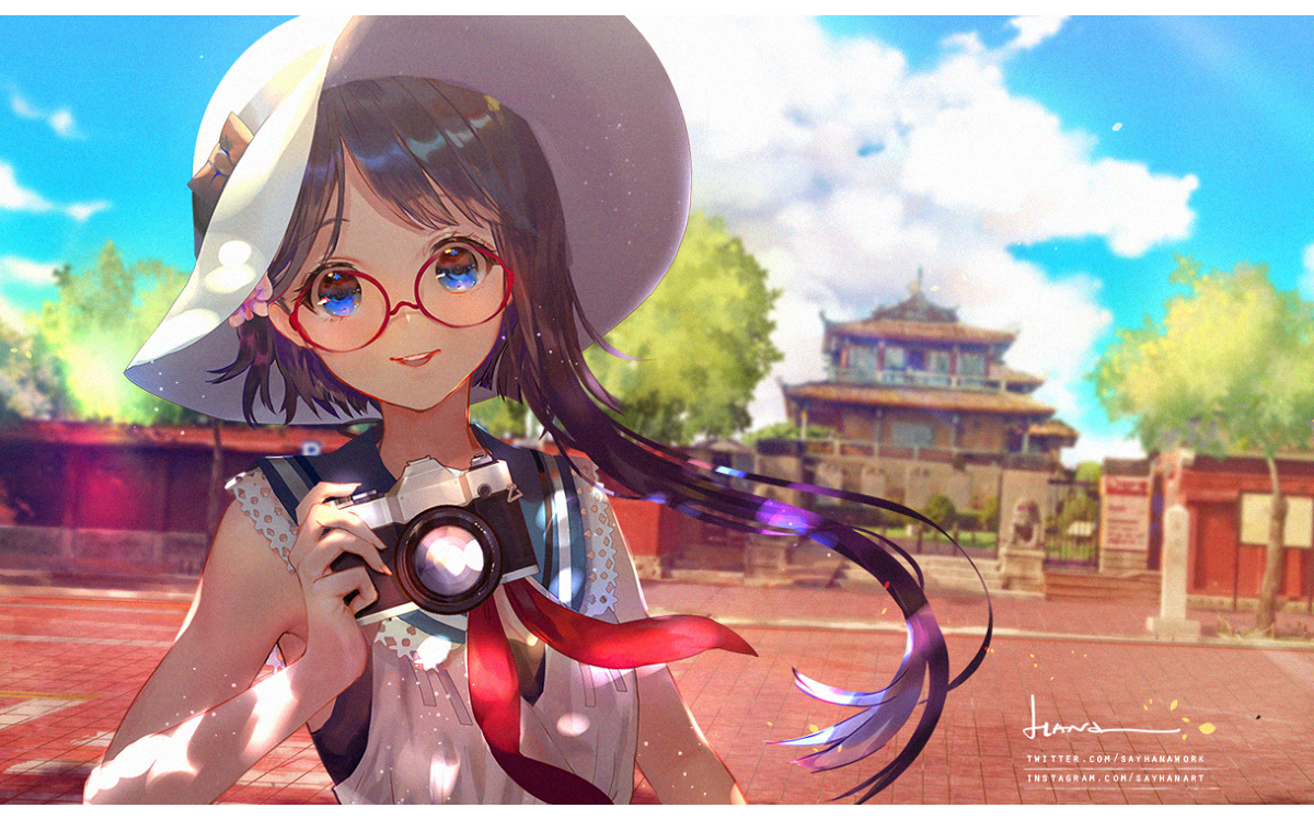 This is a pixiv picture whose title is 府城小滿.