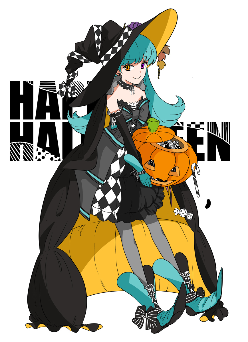 This is a pixiv picture whose title is ハロウィンっこ.