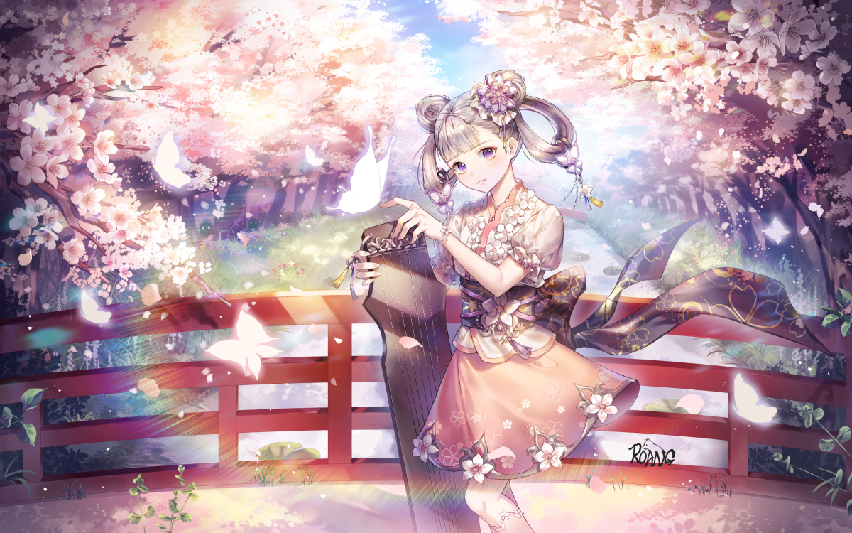 This is a pixiv picture whose title is 桜.