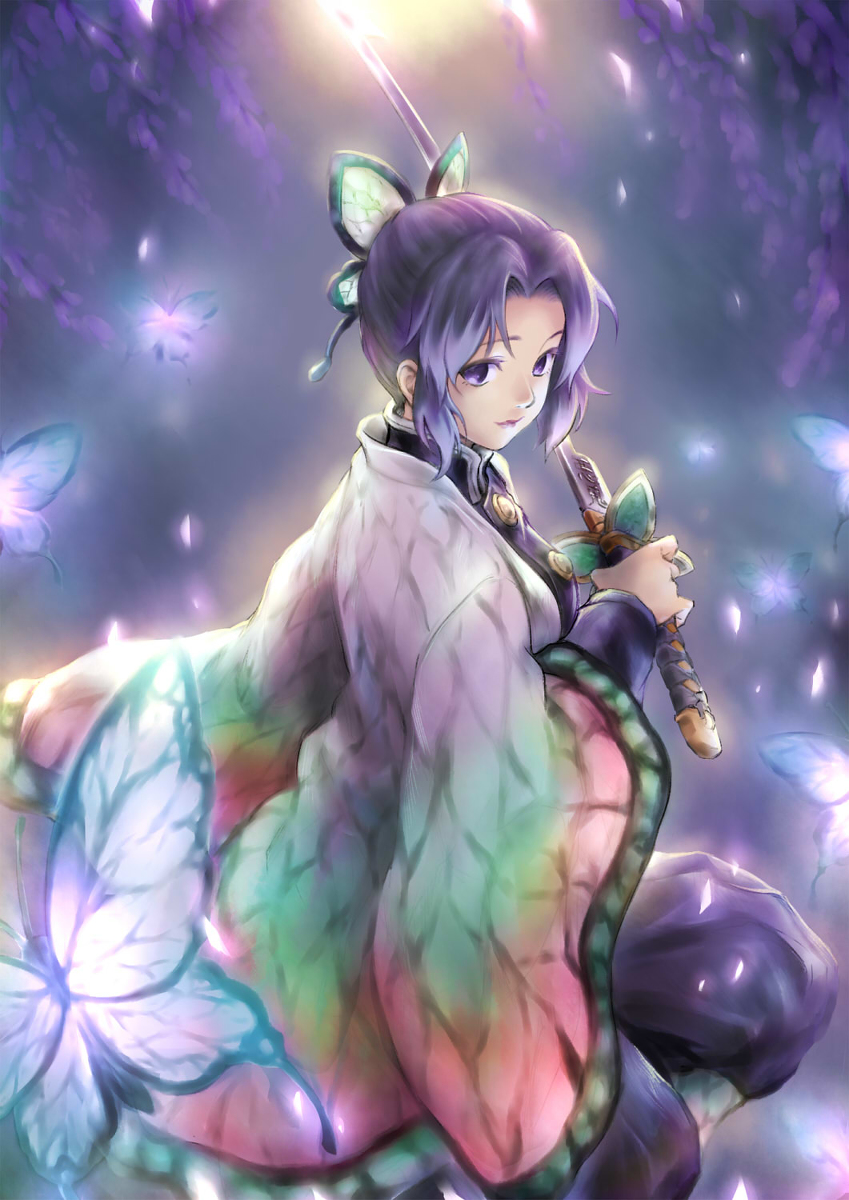 This is a pixiv picture whose title is しのぶさん.