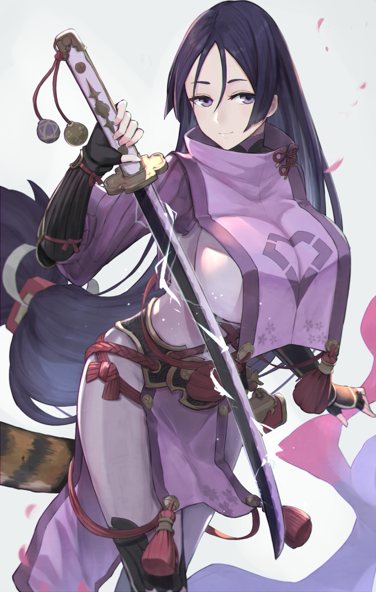 This is a pixiv picture whose title is 源頼光.