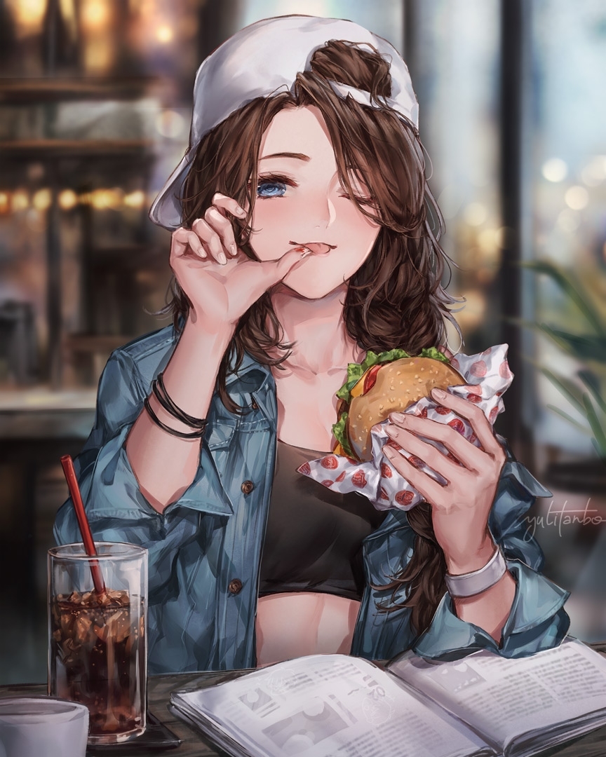 This is a pixiv picture whose title is 休日.