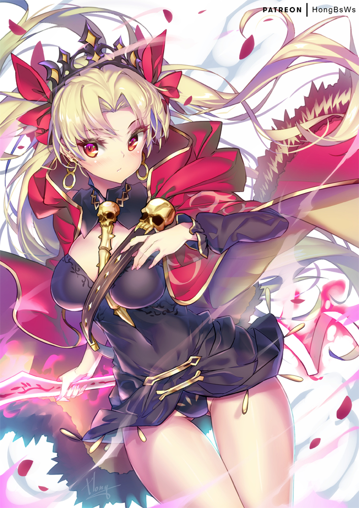 This is a pixiv picture whose title is エレシュキガル.