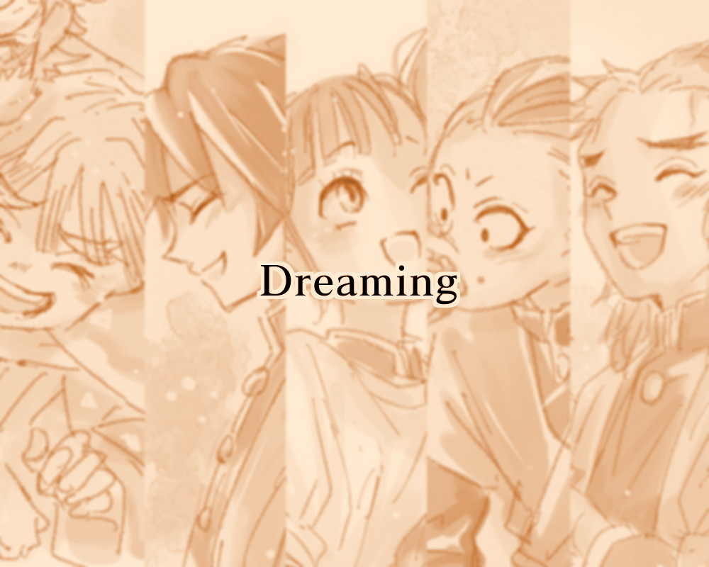 This is a pixiv picture whose title is Dreaming.