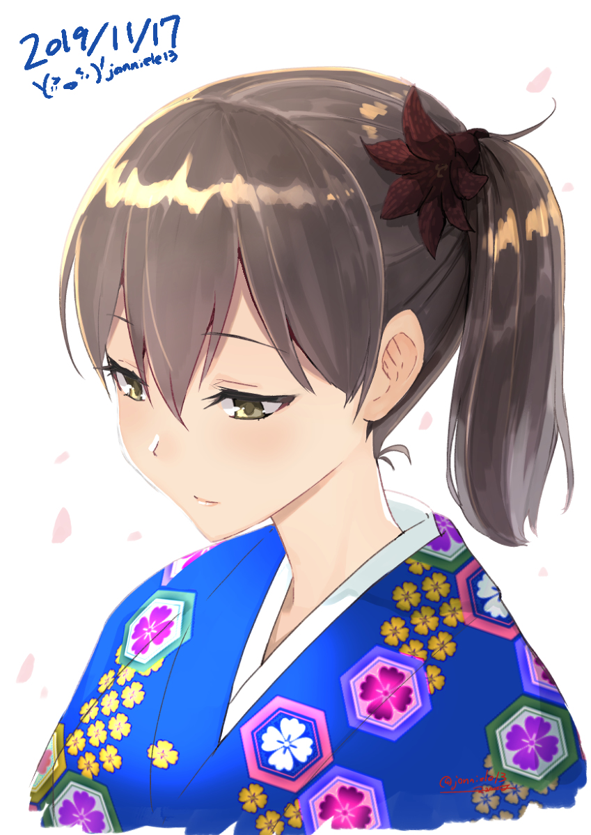 This is a pixiv picture whose title is 加賀さん進水日これくしょん.