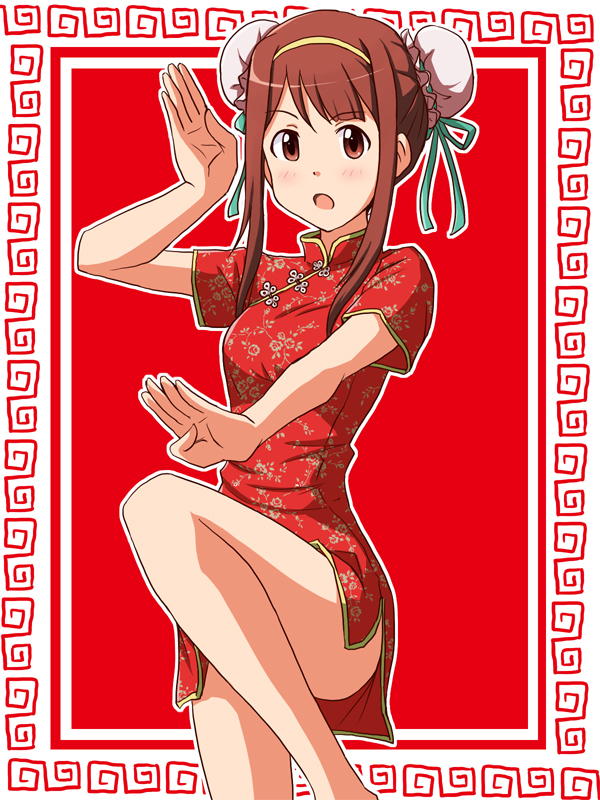 This is a pixiv picture whose title is チャイナ琴葉.