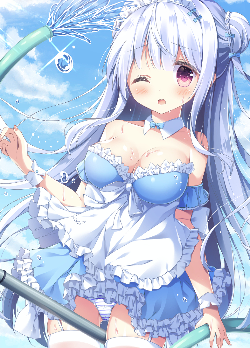 This is a pixiv picture whose title is メイドシグニットちゃん.