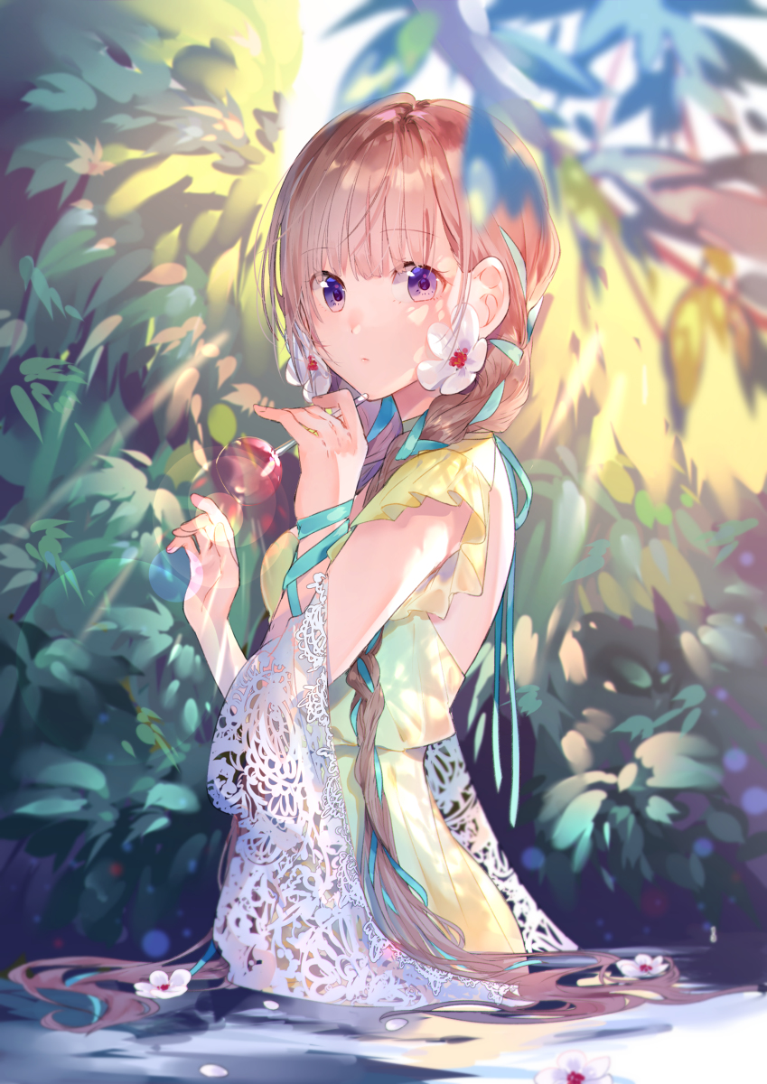 This is a pixiv picture whose title is キラキラビードロ.