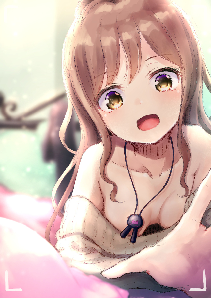 This is a pixiv picture whose title is お姉ちゃんを何となく撮ってみた.