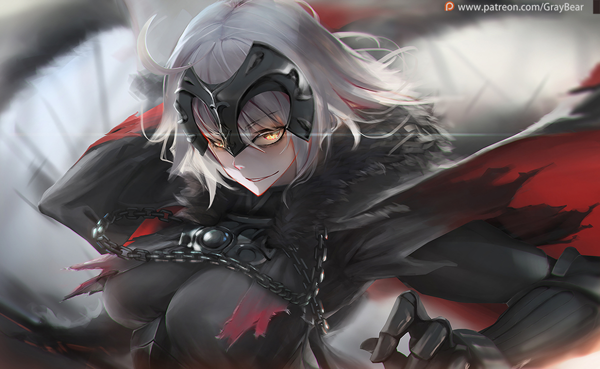 This is a pixiv picture whose title is Jeanne d'Arc Alter.