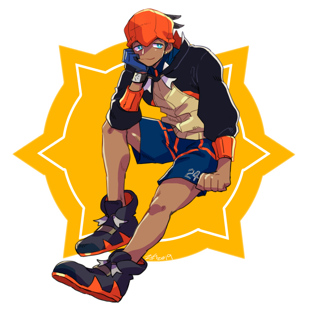 This is a pixiv picture whose title is キバナさん.