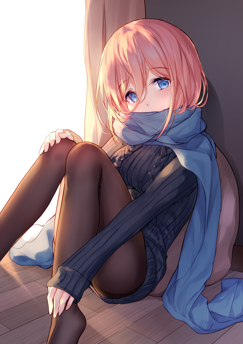 This is a pixiv picture whose title is 寒くなった.