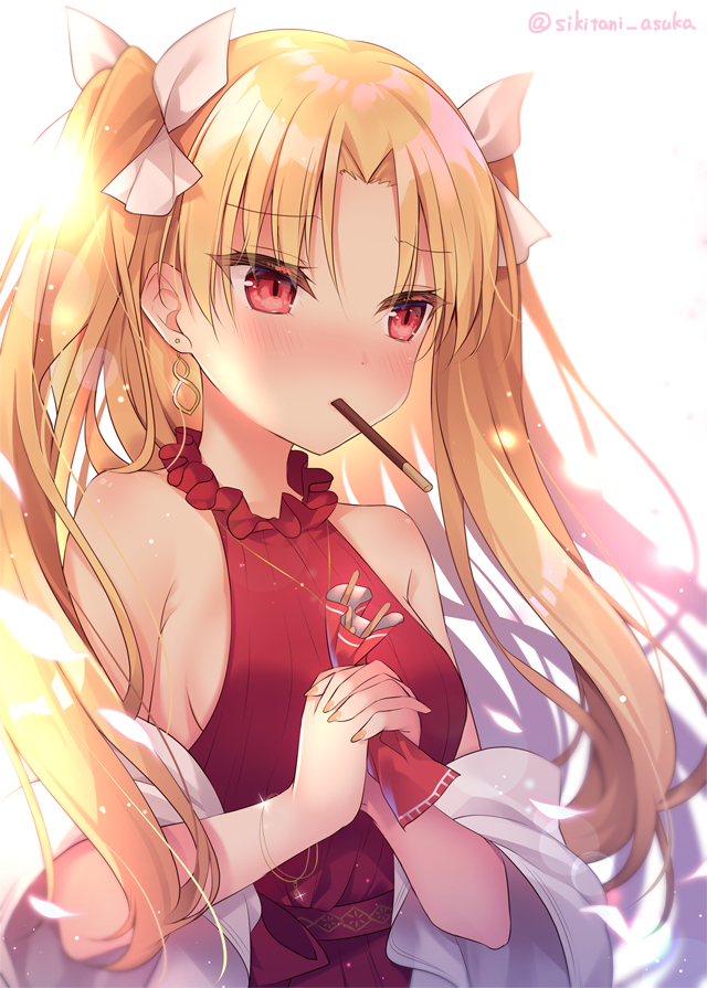 This is a pixiv picture whose title is 恋するエレシュキガル.