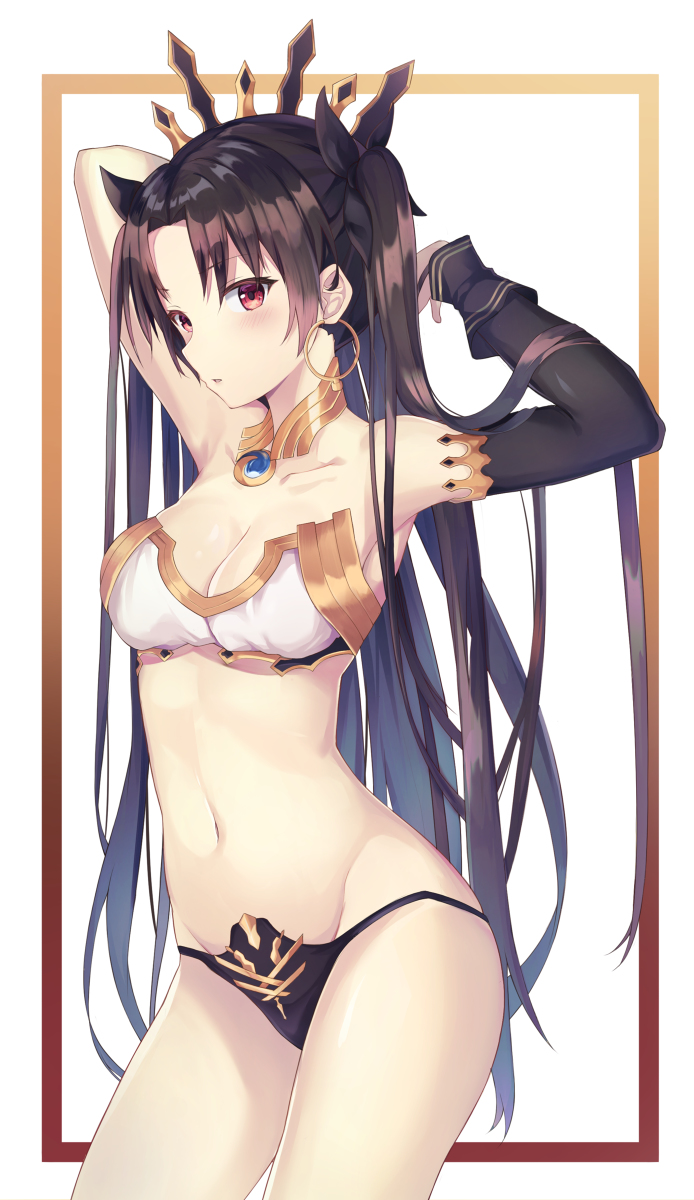 This is a pixiv picture whose title is イシュタル.