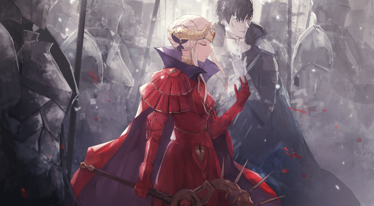 This is a pixiv picture whose title is 一緒に道を歩みたかった.