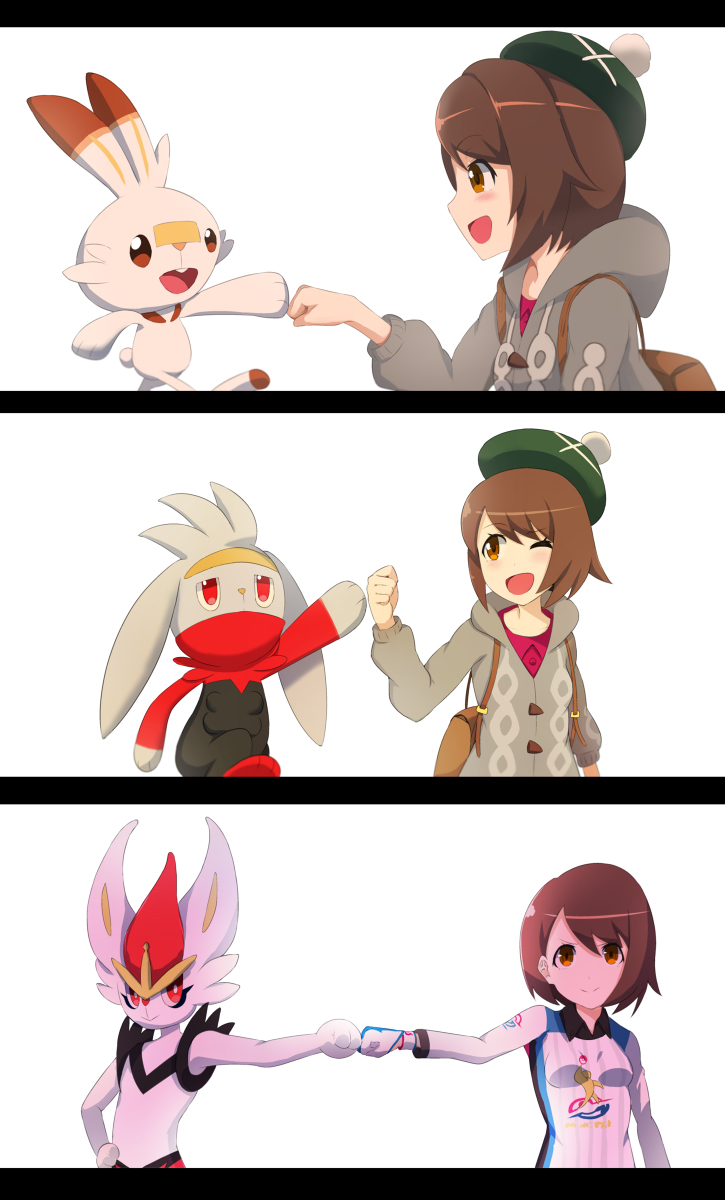 This is a pixiv picture whose title is 大きくなったねヒバニー.