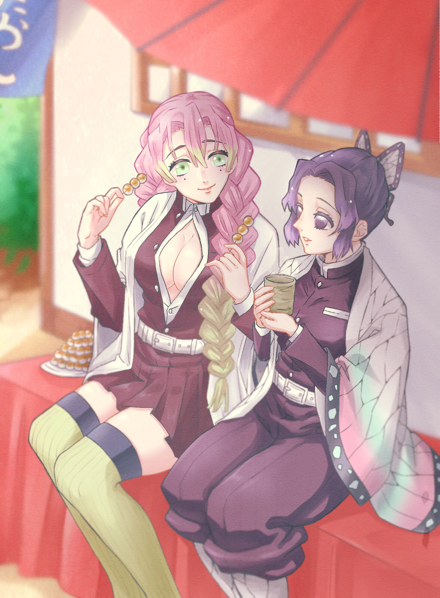 This is a pixiv picture whose title is 一緒に.