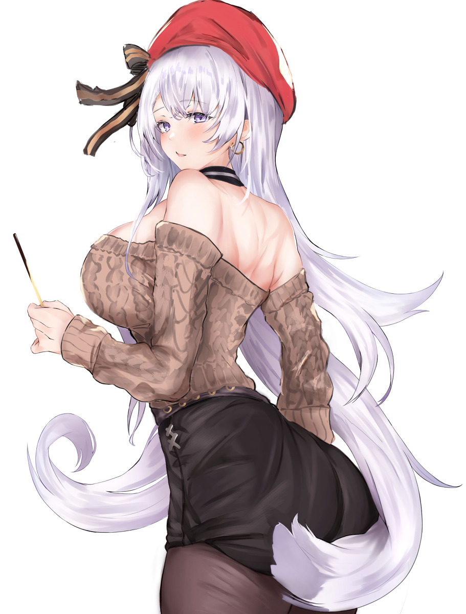 This is a pixiv picture whose title is ベルファスト　新衣装.