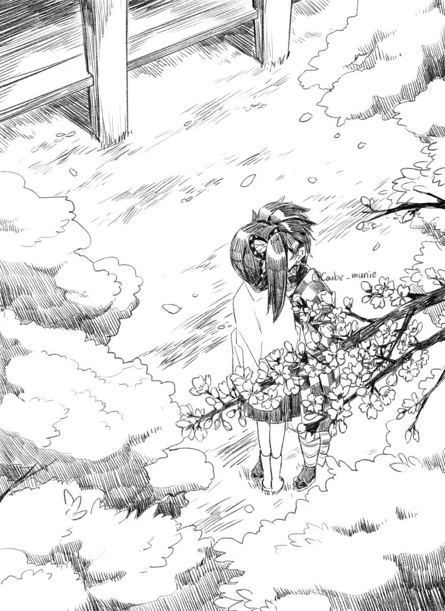 This is a pixiv picture whose title is 吻.
