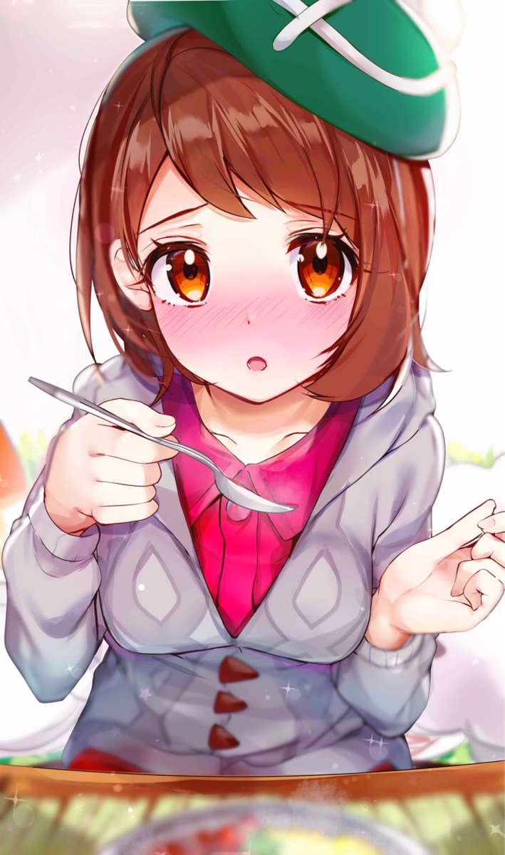 This is a pixiv picture whose title is ｢ふーふーする？｣.
