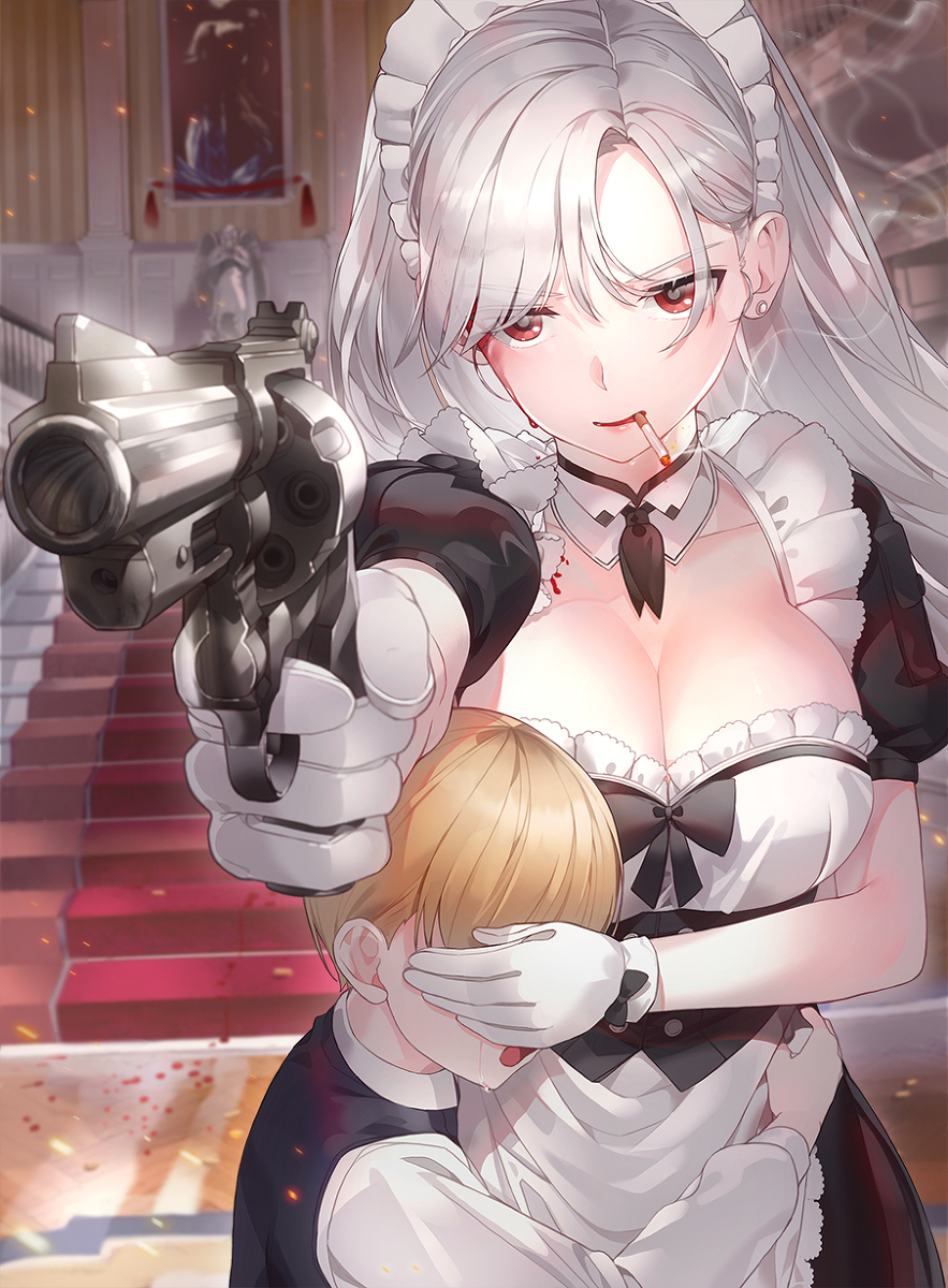 This is a pixiv picture whose title is 🕶️.