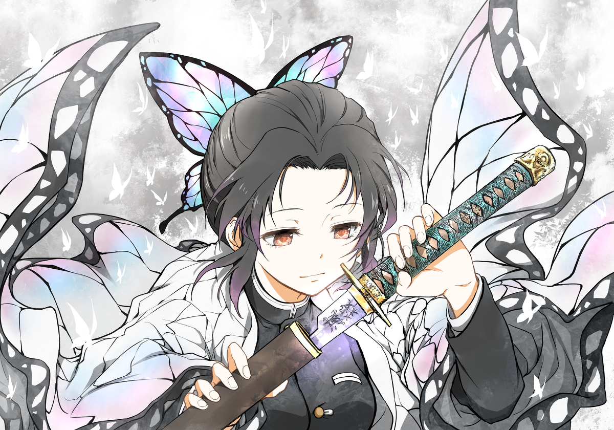 This is a pixiv picture whose title is 蟲柱.