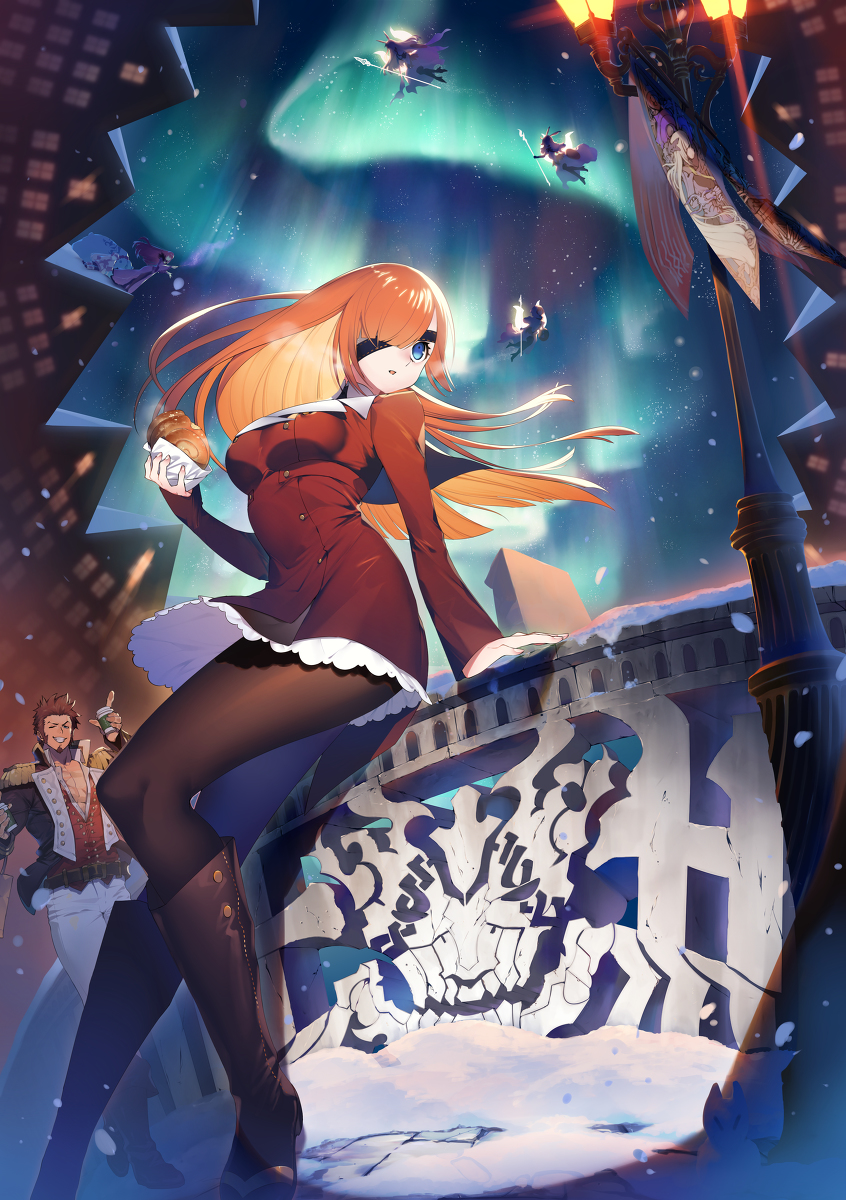 This is a pixiv picture whose title is 北欧の夜.