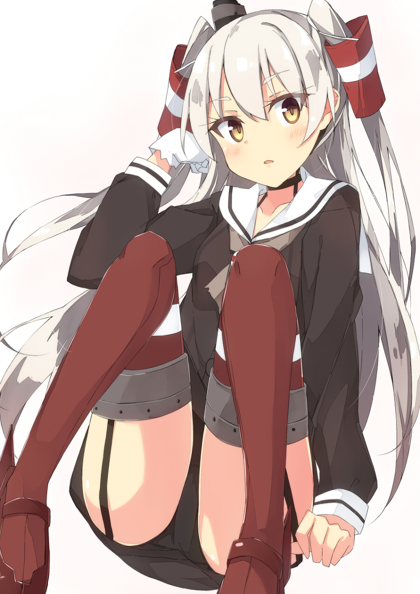 This is a pixiv picture whose title is 天津風ちゃん！.
