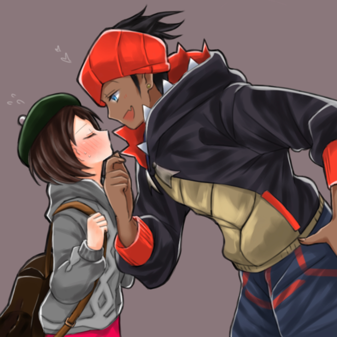 This is a pixiv picture whose title is キバユウ.