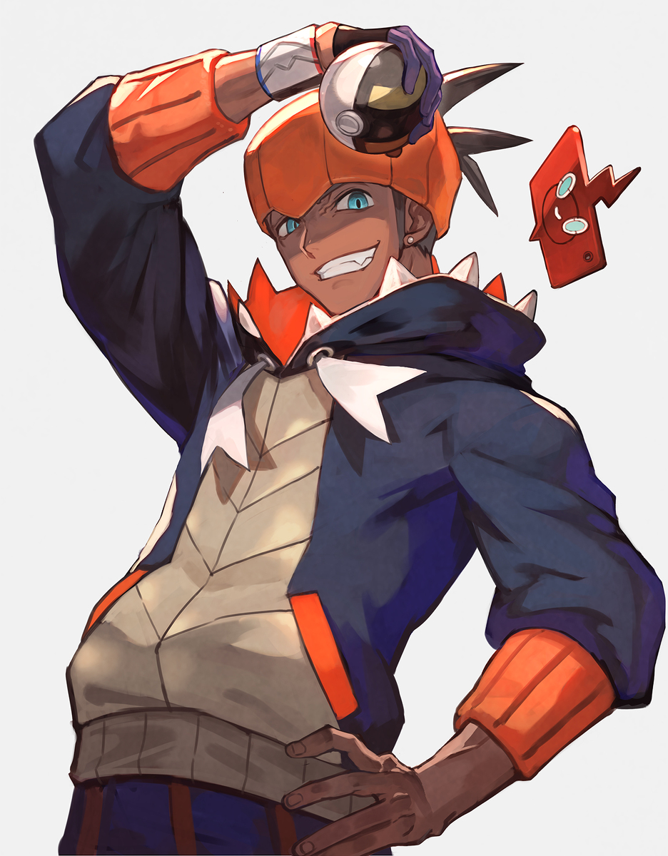 This is a pixiv picture whose title is キバナさん.