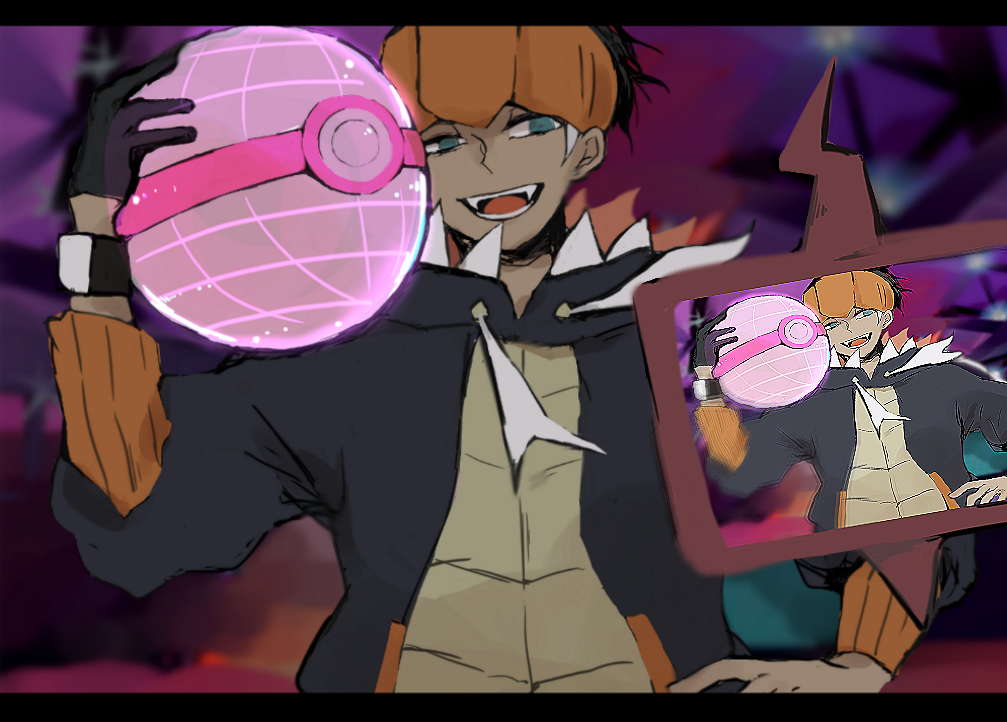 This is a pixiv picture whose title is キバナ.