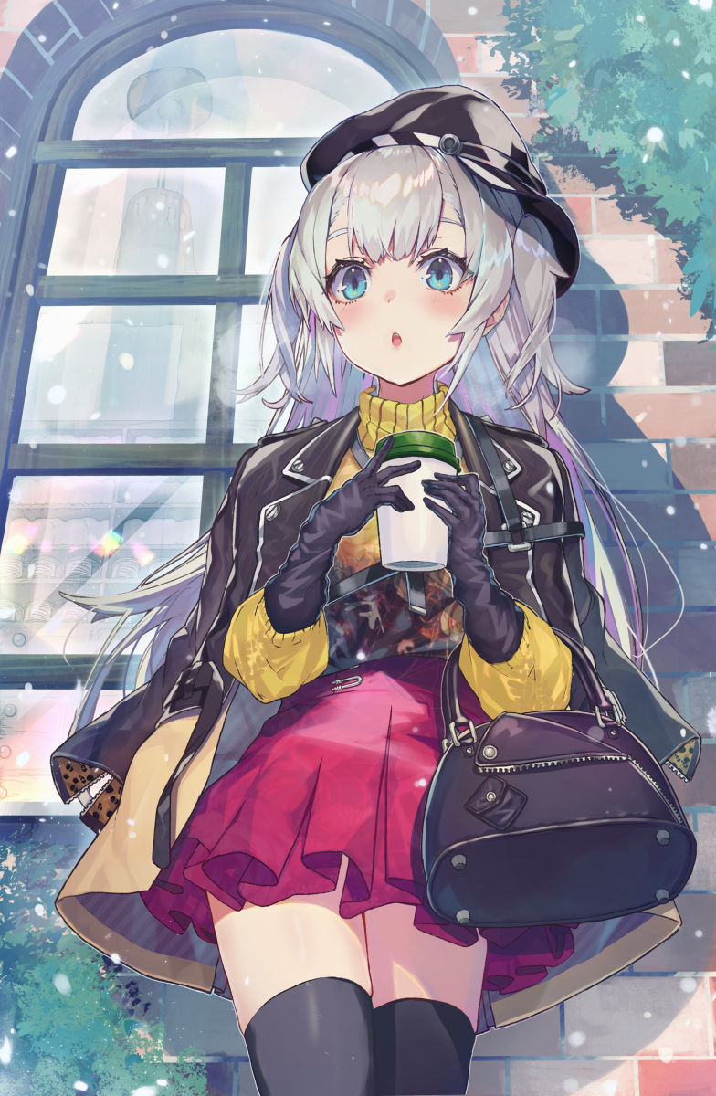 This is a pixiv picture whose title is 冬の匂い.