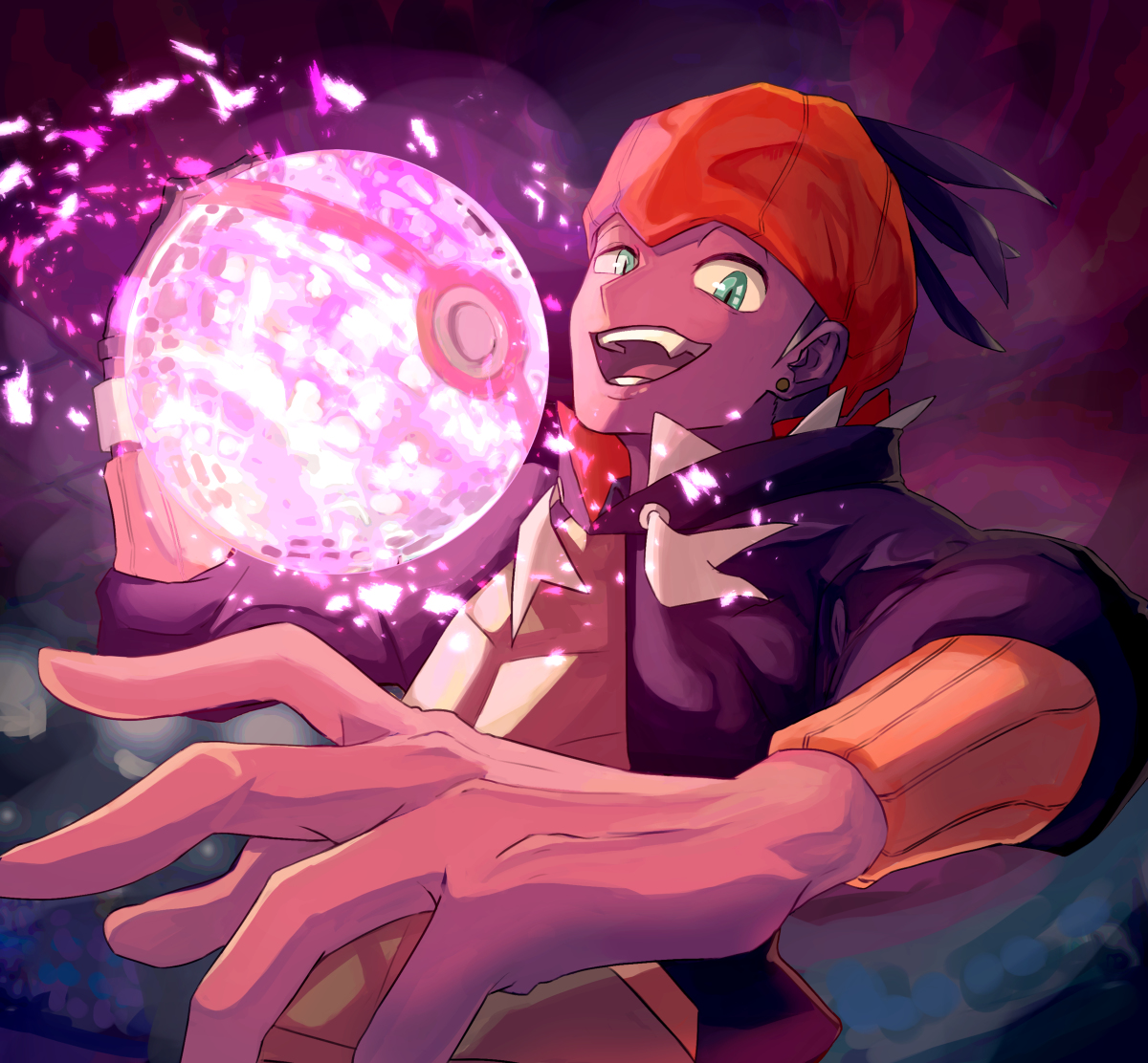 This is a pixiv picture whose title is キバナ.