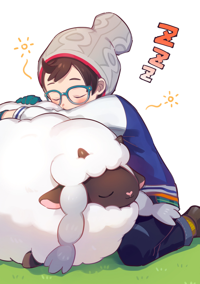 This is a pixiv picture whose title is ぽかぽかウールー.