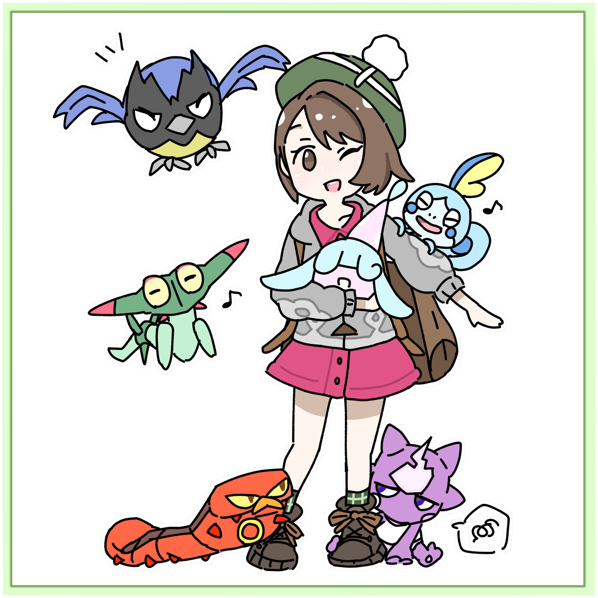 This is a pixiv picture whose title is ポケモン剣盾まとめ②+α.