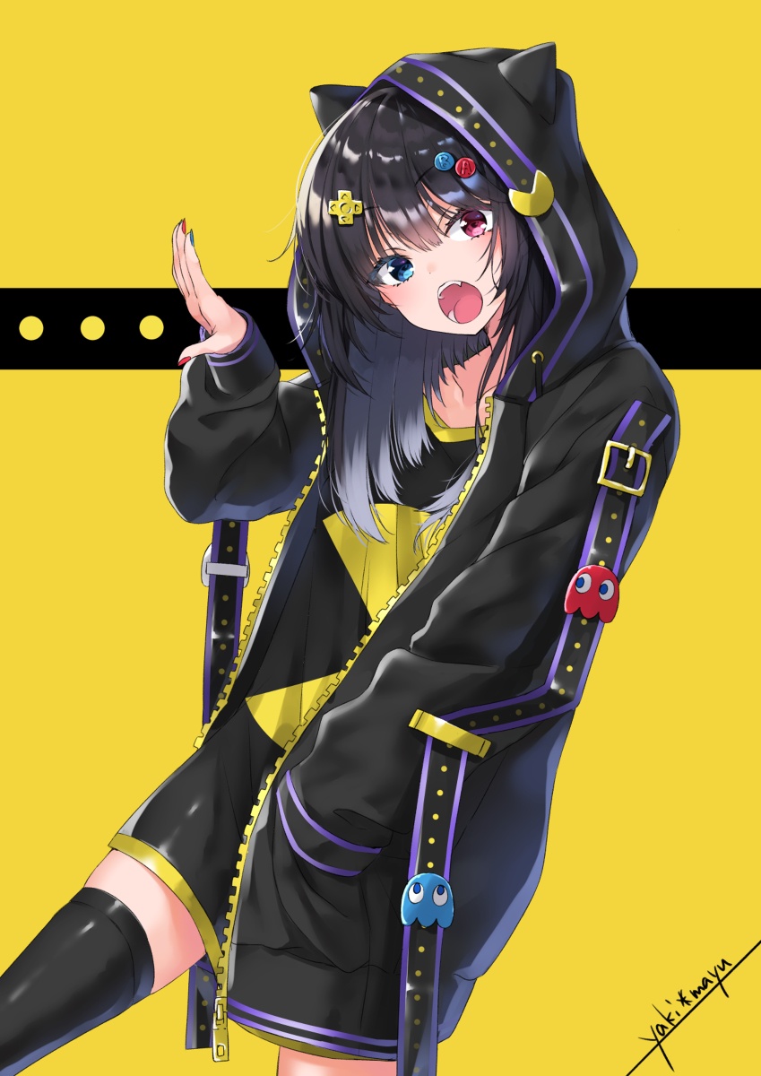 This is a pixiv picture whose title is 🎮PAC-MAN🎮.