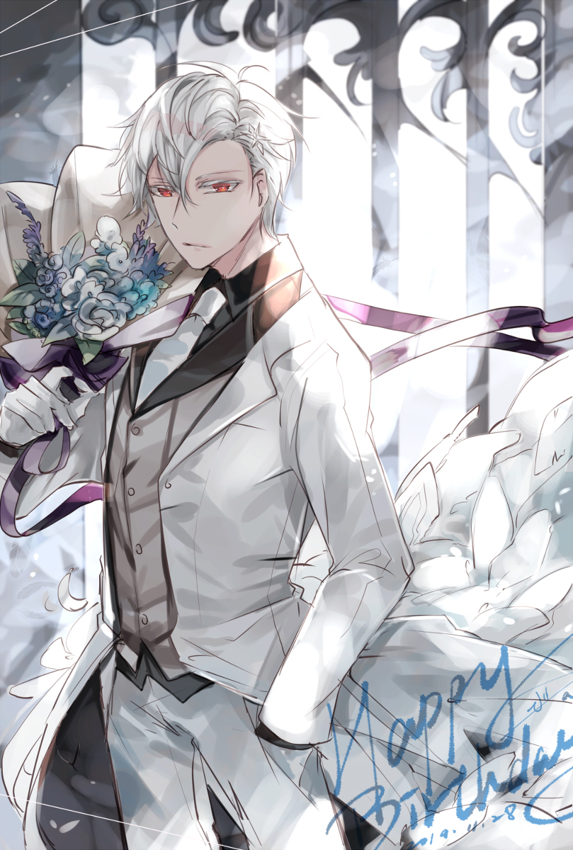 This is a pixiv picture whose title is Happy Birthday.