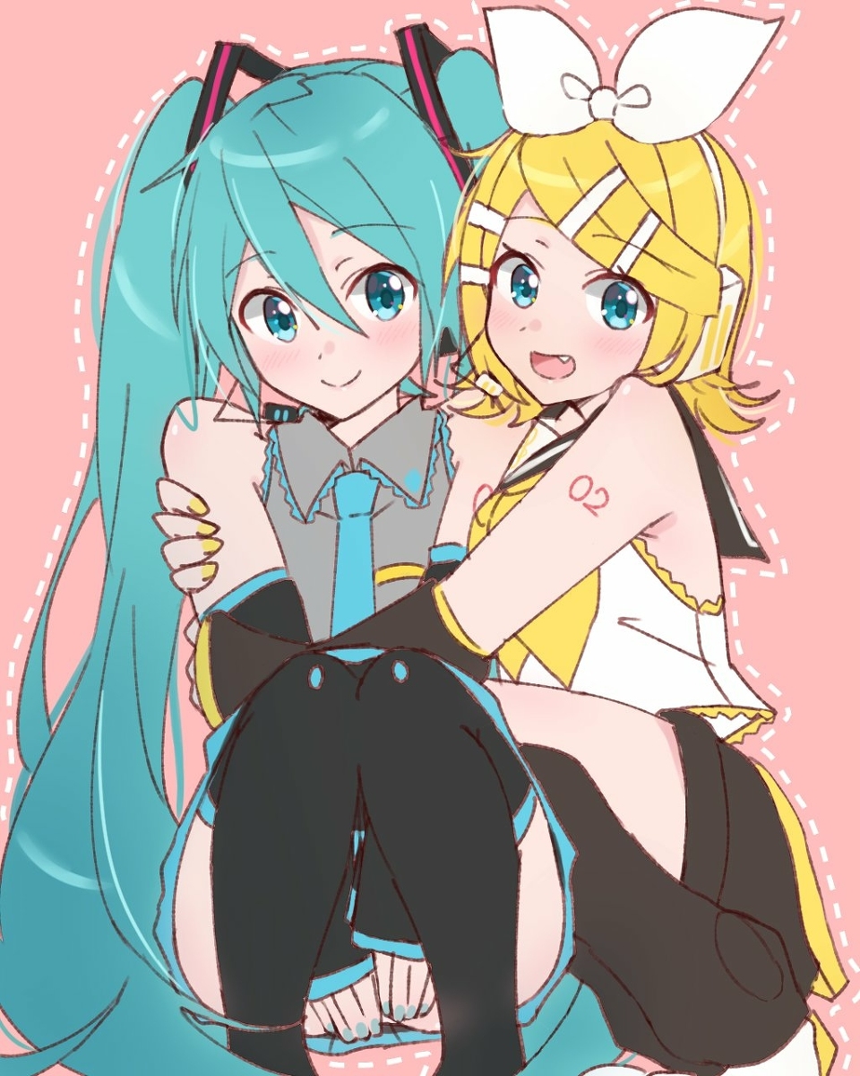 This is a pixiv picture whose title is ミクリン.