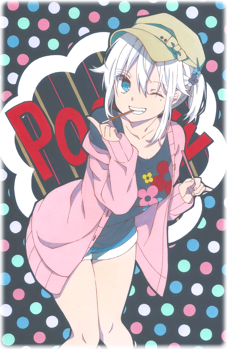 This is a pixiv picture whose title is ポッキー.