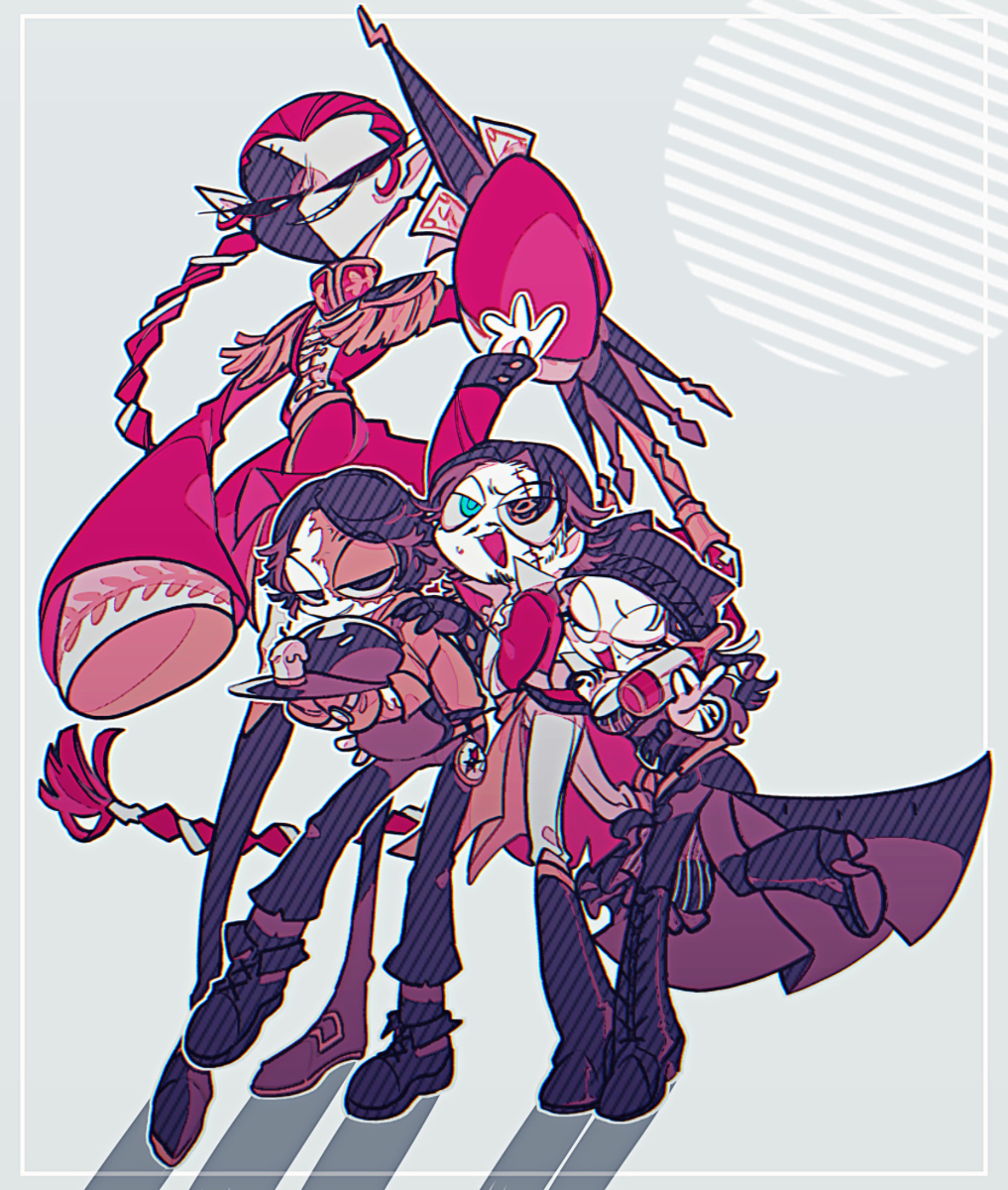 This is a pixiv picture whose title is [腐]ててご詰め[ホセノト].