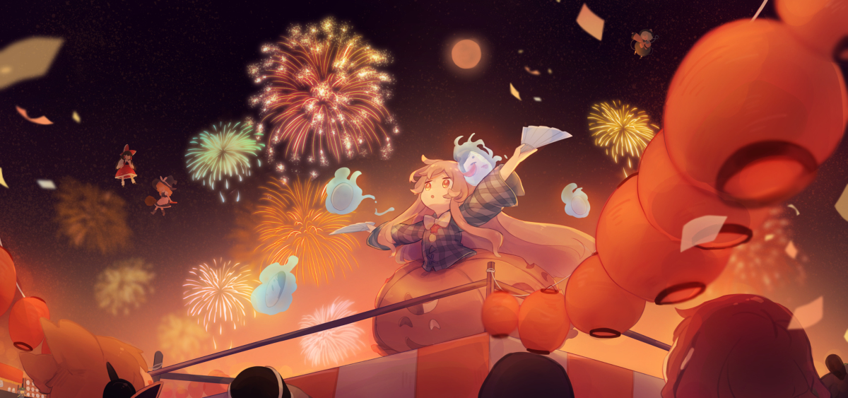 This is a pixiv picture whose title is 心綺楼囃子.