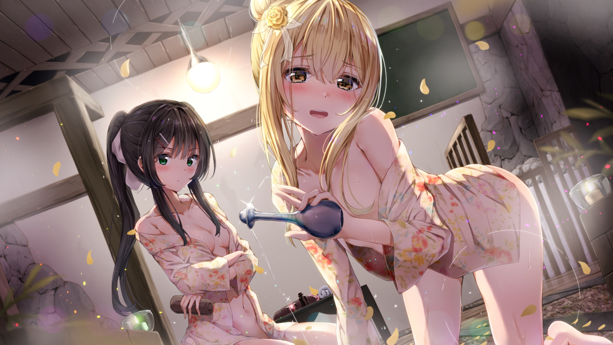 This is a pixiv picture whose title is お屋敷づとめ。SP―お世話係大集結!? ハーレムご奉仕♪―.